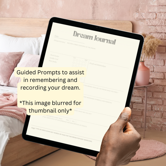 Here Comes the Dreamer Digital Dream Journal