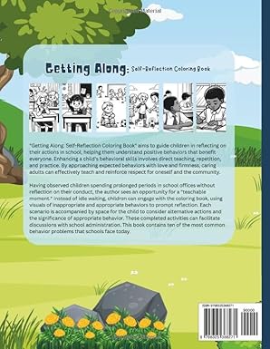 Getting Along: Self-Reflection Coloring Book