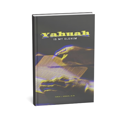 Yahuah is My Elohim: A 90-Day Devotional Journal: A Blue and Yellow 8x10 Devotional Journal
